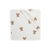 Hoeslaken met beertjes wieg - Jersey mini teddy bear 